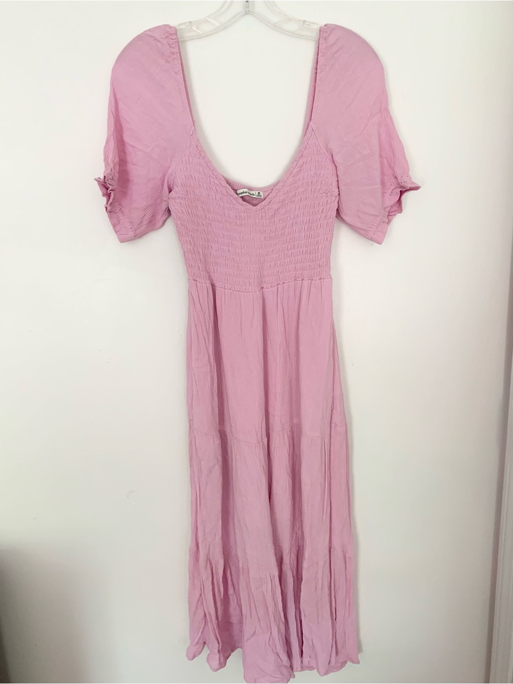 Abercrombie and Fitch Pink Midi dress